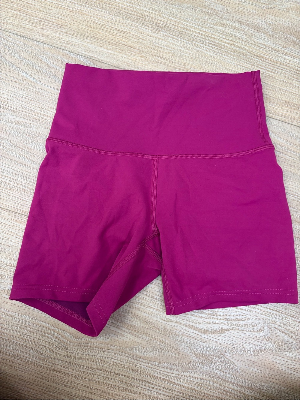 lululemon athletica High-Waist Berry Pink Active Shorts